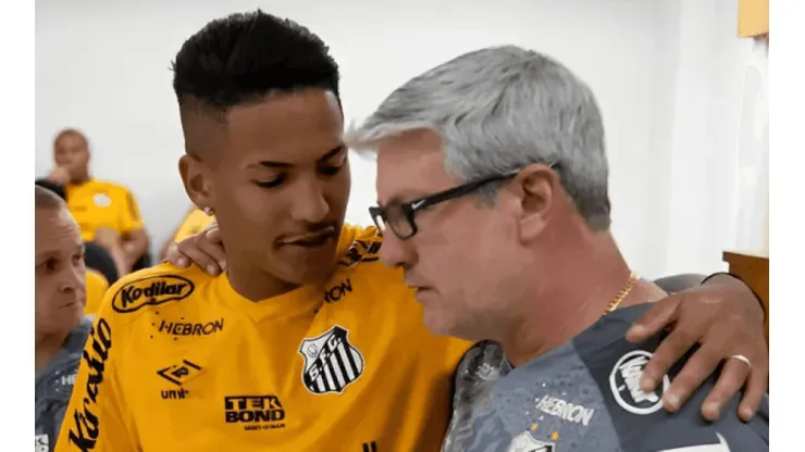 Foto: Divulgação/Santos FC - Odair fala sobre Ângelo
