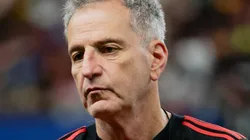 Rodolfo Landim durante partida entre Amazonas e Flamengo, na Arena da Amazônia, pela Copa do Brasil, no dia 22/05/2024.
