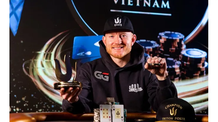 Jason Koon venceu torneio de poker na Triton Vietnã (Foto: Divulgação/Triton Poker)