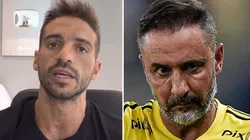 Foto: Venê Casagrande/YouTube e Agif/Thiago Ribeiro - Vítor Pereira e Venê Casagrande vivem climão