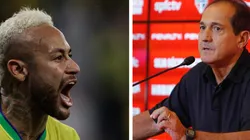 Pedro Martins/AGIF e Marcello Zambrana - Neymar e Muricy.