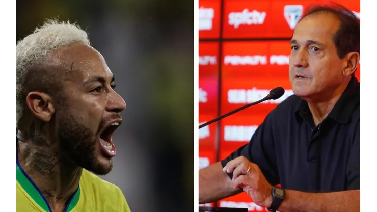 Pedro Martins/AGIF e Marcello Zambrana - Neymar e Muricy.