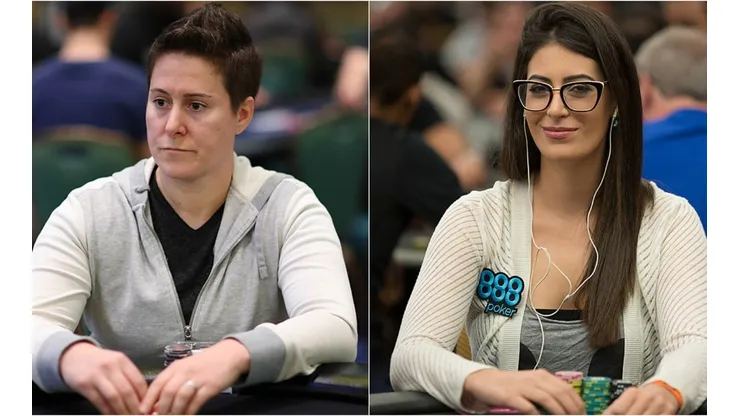 Vanessa Selbst e Vivian Saliba ganharam grandes quantia no poker (Foto: Carlos Monti/PokerStars)