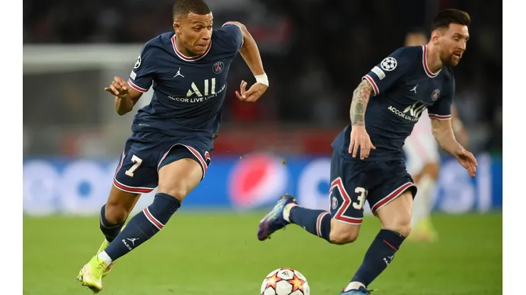 Foto: Matthias Hangst/AGIF - PSG foi eliminado com Mbappé e Messi