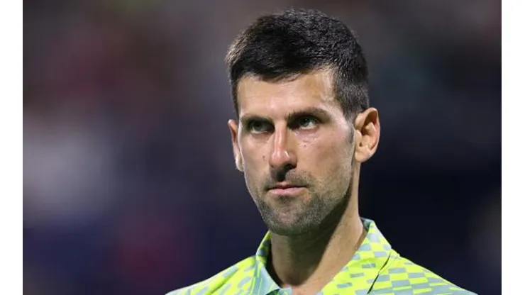 Djokovic durante o ATP de Dubai, na última semana