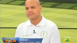 Foto: Reprodução/Band - Robert deu sua opinião de quem deve ser o próximo técnico do Santos