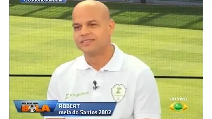 Foto: Reprodução/Band - Robert deu sua opinião de quem deve ser o próximo técnico do Santos