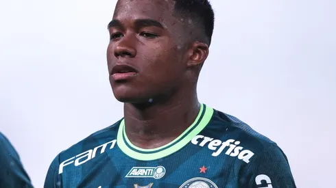 Ettore Chiereguini/AGIF - Endrick, principal destaque da base do Palmeiras