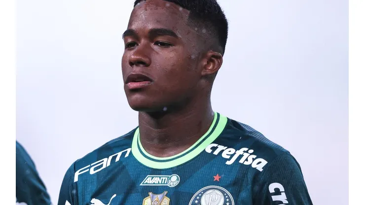 Ettore Chiereguini/AGIF - Endrick, principal destaque da base do Palmeiras