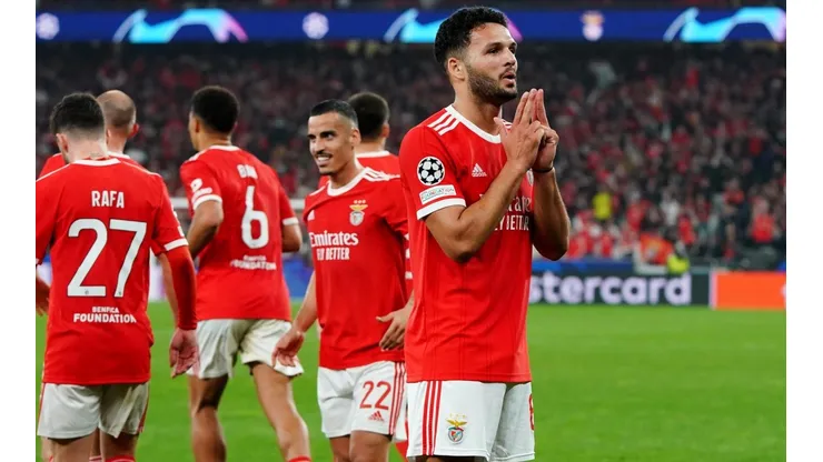Gualter Fatia / Correspondente Getty Images - Gonçalo, destaque do Benfica.