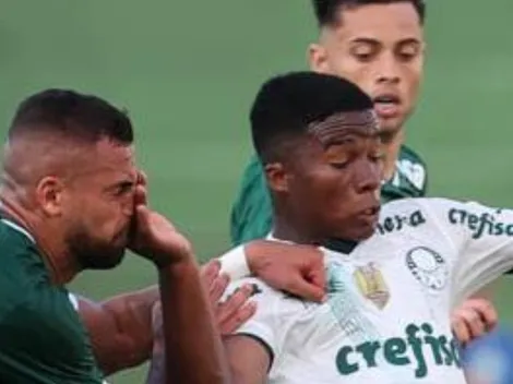 Endrick viraliza por 'dar porrada' e rivais do Palmeiras defendem nova carreira