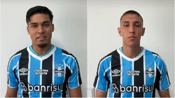 Fotos: Instagram oficial do Grêmio - Arezo e Monsalve