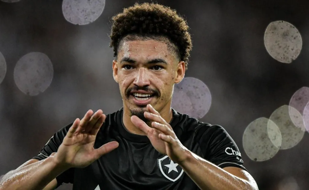 Adryelson marcou o gol que decidiu o confronto contra o Palmeiras. Foto: Thiago Ribeiro/AGIF