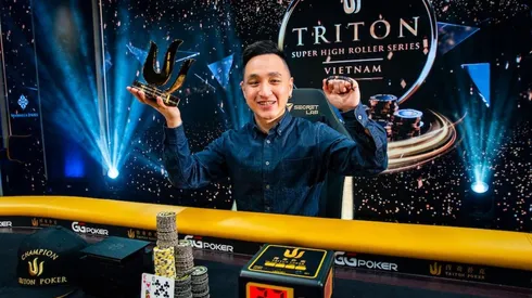 Chin Wei Lim, da Malásia, faturou grande prêmio no poker (Foto: Divulgação/Triton Poker)