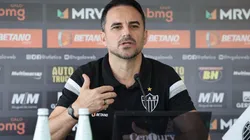 Foto: Pedro Souza / Atlético / Divulgação - Rodrigo Caetano: diretor do Atlético descartou negociar jogador com o Flamengo