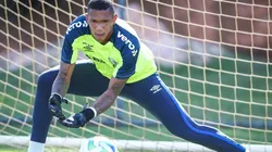 Foto: Lucas Uebel/Grêmio/Divulgação - Adriel: novo titular não quer a chegada de um goleiro