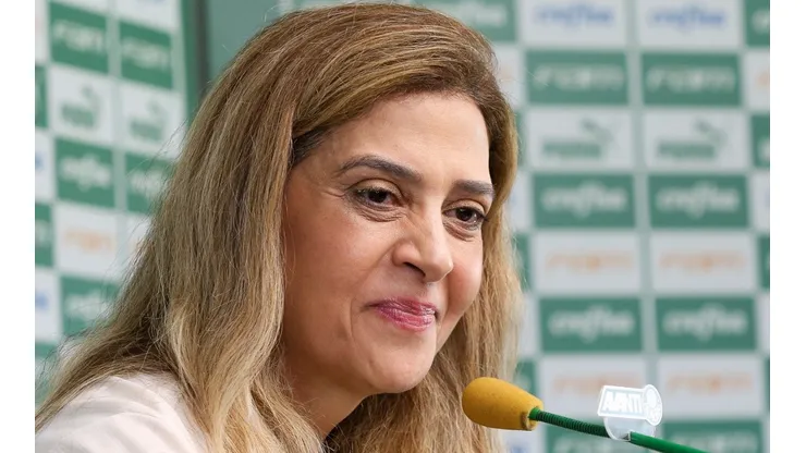 Foto: Fabio Menotti/Ag. Palmeiras - Leila Pereira é a atual presidente do Palmeiras, que buscou Cerri em 2019