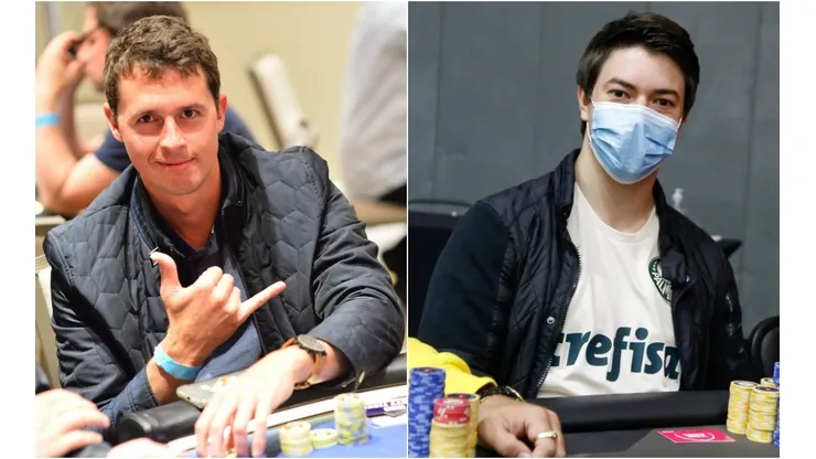 Bruno Volkmann e Nello Neto arrumaram boas premiações (Fotos: Tomas Stacha/PokerStars e Divulgação/BSOP)