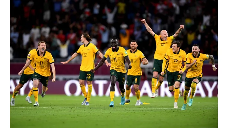 Photo by Joe Allison/Getty Images - Austrália segue adiante na Copa do Mundo do Qatar