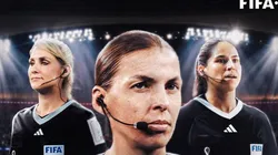 Divulgação FIFA/ Trio formado somente por mulheres apitará jogo na Copa do Mundo pela primeira vez.
