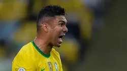 Casemiro se tornou o quinto 'Made in Cotia' a marcar nas Copas - Foto: Thiago Ribeiro/AGIF