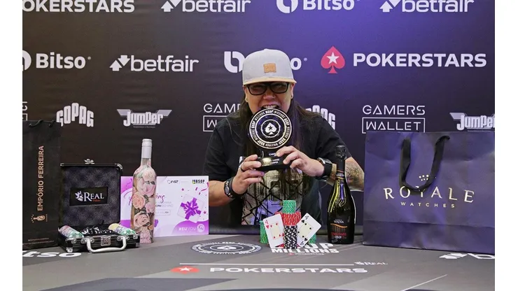 Carla Duarte é a campeã do Ladies Event do BSOP Millions (Foto: Luis Bertazini/BSOP)