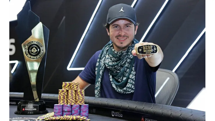 Dennys Ramos faturou o Main Event do BSOP Millions (Foto: Divulgação/BSOP)