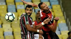 Foto: Mailson Santana/Fluminense FC - Henrique Dourado (à esquerda) está livre no mercado e quer voltar ao Brasil