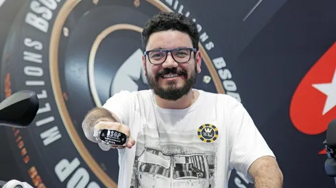 João Bauer é o campeão brasileiro de poker (Foto: Luis Bertazini/BSOP)