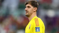 Thibaut Courtois em ação pela Seleção Belga - Foto: Elsa/Getty Images -