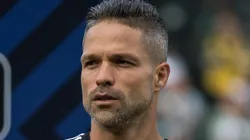 Foto: Robson Mafra/AGIF - Diego também apareceu após a despedida de Dorival.