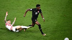 Photo by Stuart Franklin/Getty Images - Alphonso Davies entra para história