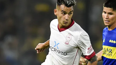 Marcelo Endelli / Correspondente / Getty Images - Cristaldo pelo Hurácan.