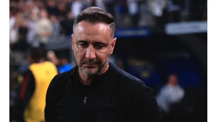 Vítor Pereira repercutiu na torcida do Palmeiras (Foto: Ettore Chiereguini/AGIF)