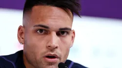 Christopher Lee/Getty Images. Lautaro Martinez deve ser titular na partida contra o México