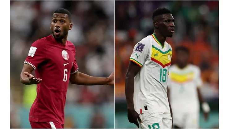 Foto: Lars Baron/Getty Images e Dean Mouhtaropoulos/Getty Images - Qatar e Senegal se enfrentam nesta sexta-feira