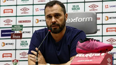 FOTO: LUCAS MERÇON/FLUMINENSE F.C./DIVULGAÇÃO - Bittencourt: presidente confirmou interesse do exterior em atacante