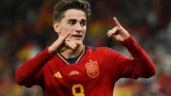 Foto: Clive Mason/Getty Images - Gavi se destacou na goleada da Espanha