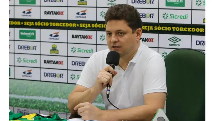 Cristiano Dresch, vice-presidente do Cuiabá — Foto: Divulgação/Cuiabá