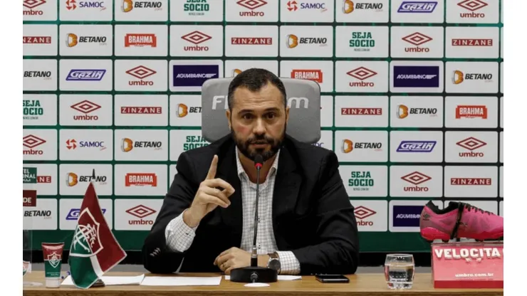Foto: Lucas Merçon/FFC/ "A dívida continua..."; Mário Bittencourt revela tamanho da dívida do Fluminense e futuro de Diniz .