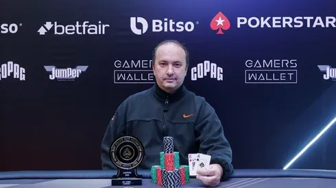 Marcelo Valadares foi o campeão do HORSE no BSOP (Foto: Rafael Terra/BSOP)