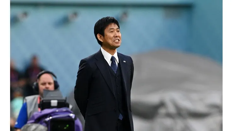 Foto: Claudio Villa/Getty Images - Moriyatsu comandou o Japão em vitória sobre a Alemanha