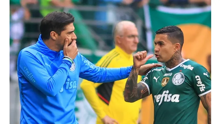 Foto: Marcello Zambrana/AGIF - Abel Ferreira, Dorival Júnior e Dudu