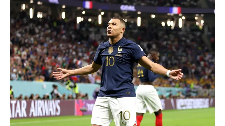 Foto: Elsa/Getty Images - Mbappé foi campeão do mundo aos 20 anos em 2018.