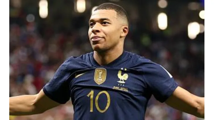Foto: Elsa/Getty Image - Mbappé marcou um dos gols na goleada da França