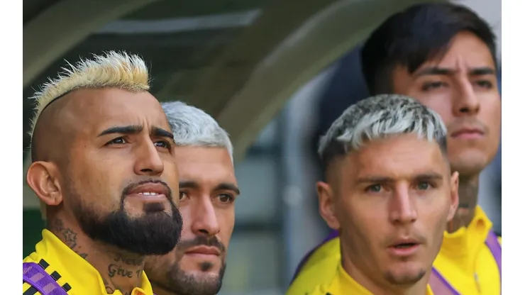 Foto: Marcello Zambrana/AGIF - Vidal, Arrasca, Varela e Pulgar