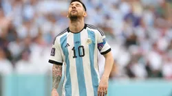 Catherine Ivill/Getty Images - Messi na derrota da Argentina para a Arábia Saudita