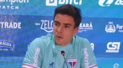 Foto: TV Leão/YouTube - Luan Polli espera ficar no Fortaleza