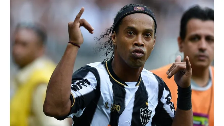 Pedro Vilela/AGIF - Ronaldinho Gaúcho atuando pelo Atlético-MG