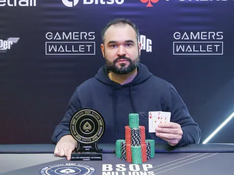 Ariel Bahia é o campeão do torneio dos empresários